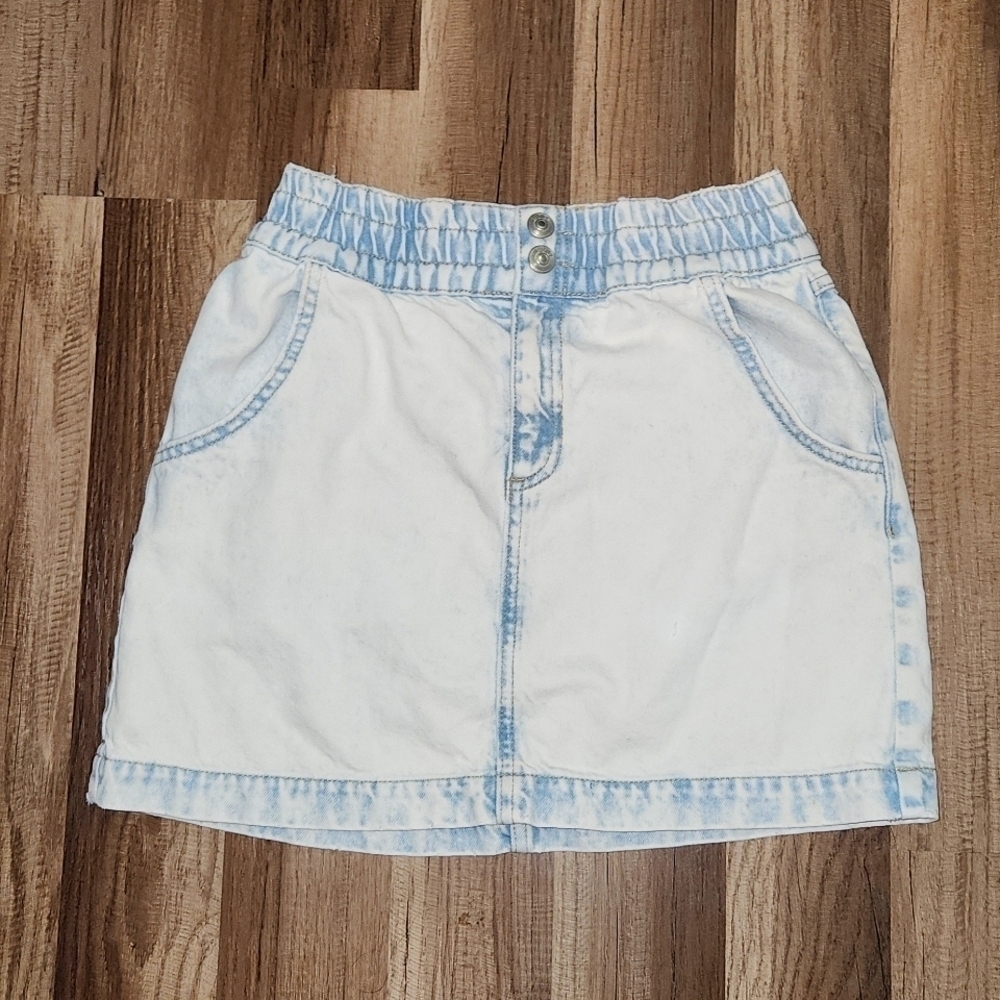 Urbam Outfitters BDG Stone Washed Denim Mini Skirt size Medium Vintage